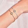 Starry Diamond-encrusted Full-diamond Bracelet For Women