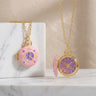 Donut Pocket Watch Necklace For Women