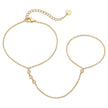 Finger Chain Four Diamonds